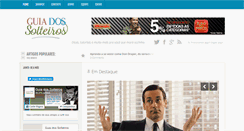 Desktop Screenshot of guiadossolteiros.com